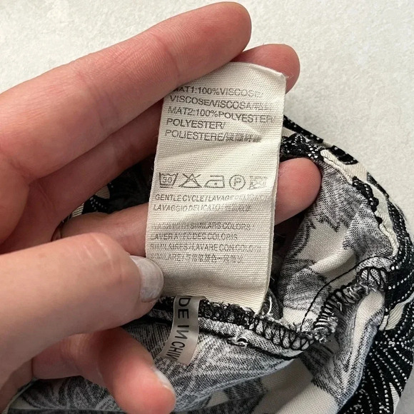 SUNCOO Paris/ Floral long sleeve top/ Button up/ Size US XS (fits like a US M) - Picture 9 of 13